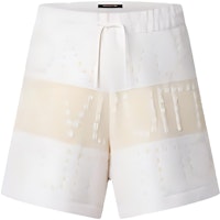 (Women) LOUIS VUITTON SS23 Monogram Print Straight Shorts Beige 1AAWRU (Women) LOUIS VUITTON SS23 Monogram Print Straight Shorts Beige 1AAWRU