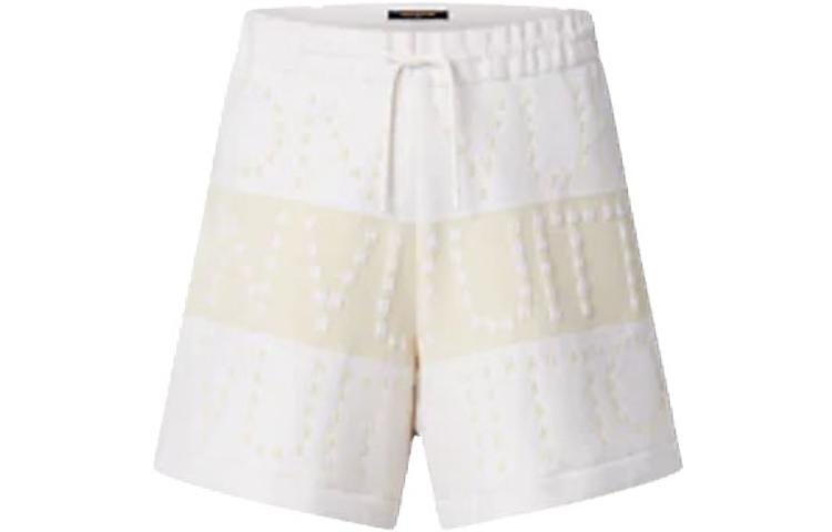 Order (W) LOUIS VUITTON Seluar Pendek Cetak Monogram SS23 Beige 1AAWRU