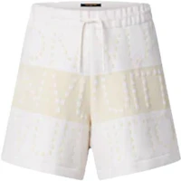 Order (W) ルイ・ヴィトン SS23 モノグラムプリント ストレートショーツ ベージュ 1AAWRU