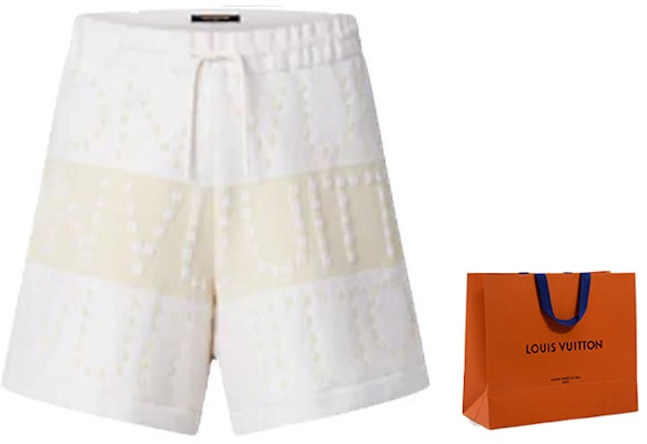 (W) LOUIS VUITTON Seluar Pendek Cetak Monogram SS23 Beige 1AAWRU Details for (W) LOUIS VUITTON Seluar Pendek Cetak Monogram SS23 Beige 1AAWRU