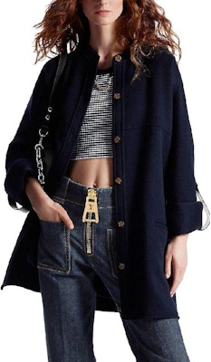 (Women) LOUIS VUITTON SS23 Nautical Solid Single-Breasted Casual Coat Navy Women 1ABC9W Purchase (Women) LOUIS VUITTON SS23 Nautical Solid Single-Breasted Casual Coat Navy Women 1ABC9W