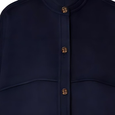 (Women) LOUIS VUITTON SS23 Nautical Solid Single-Breasted Casual Coat Navy Women 1ABC9W Sizing (Women) LOUIS VUITTON SS23 Nautical Solid Single-Breasted Casual Coat Navy Women 1ABC9W