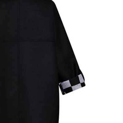 (Women) LOUIS VUITTON SS24 Black Button-Up Mid-Length Long-Sleeve Coat 1AGADP Sizing (Women) LOUIS VUITTON SS24 Black Button-Up Mid-Length Long-Sleeve Coat 1AGADP