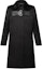 Order (Women) LOUIS VUITTON SS24 Black Long Sleeve Coat with Lace-Up Detail. 1AFSIT