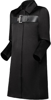 (Women) LOUIS VUITTON SS24 Black Long Sleeve Coat with Lace-Up Detail. 1AFSIT Shop (Women) LOUIS VUITTON SS24 Black Long Sleeve Coat with Lace-Up Detail. 1AFSIT