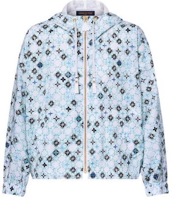 (Women) LOUIS VUITTON SS24 Blue Logo Print Hoodie Jacket 1AFUFN Buy (Women) LOUIS VUITTON SS24 Blue Logo Print Hoodie Jacket 1AFUFN