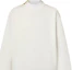 Details for (Women) LOUIS VUITTON SS24 White Solid Color Pullover Knit Long Sleeve Sweater 1AFTNX