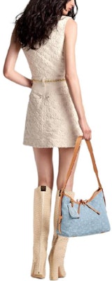 (W) 루이 비통 SS24 베이지 모노그램 숏 지퍼 민소매 드레스 1AFSQS Shop (W) 루이 비통 SS24 베이지 모노그램 숏 지퍼 민소매 드레스 1AFSQS