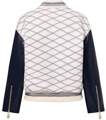 (W) Chaqueta Louis Vuitton SS24 Colorblock Logo Jacquard Manga Larga Multicolor 1AFDK2 Lookbook (W) Chaqueta Louis Vuitton SS24 Colorblock Logo Jacquard Manga Larga Multicolor 1AFDK2
