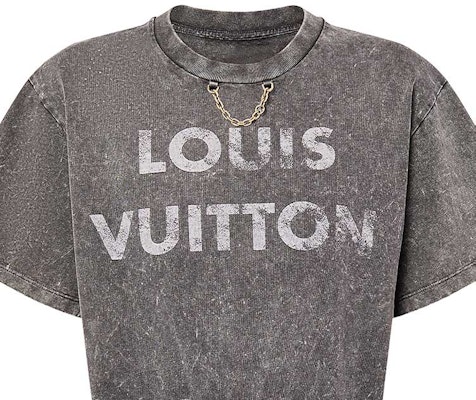 (W) LOUIS VUITTON SS24 Gaun Wanita Abu-Abu Motif Logo Pudar Lengan Pendek. 1AFLQQ Details for (W) LOUIS VUITTON SS24 Gaun Wanita Abu-Abu Motif Logo Pudar Lengan Pendek. 1AFLQQ