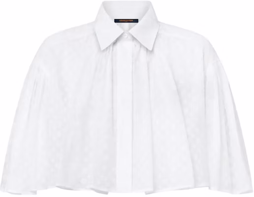 (Women) LOUIS VUITTON SS24 Floral Cape Short Sleeve Crop Shirt White Women’s. 1AFSAM Buy (Women) LOUIS VUITTON SS24 Floral Cape Short Sleeve Crop Shirt White Women’s. 1AFSAM