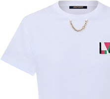 (W) LOUIS VUITTON SS24 Logo Sulaman Crewneck T-Shirt Putih 1AFOXV Sizing (W) LOUIS VUITTON SS24 Logo Sulaman Crewneck T-Shirt Putih 1AFOXV