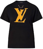 (W) LOUIS VUITTON SS24 Kaos Logo Print Lengan Pendek Crewneck Warna Hitam 1AFDV7 Order (W) LOUIS VUITTON SS24 Kaos Logo Print Lengan Pendek Crewneck Warna Hitam 1AFDV7