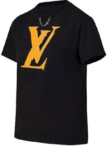 (W) 루이비통 SS24 로고 프린트 반팔 티셔츠 블랙 1AFDV7 Shop (W) 루이비통 SS24 로고 프린트 반팔 티셔츠 블랙 1AFDV7