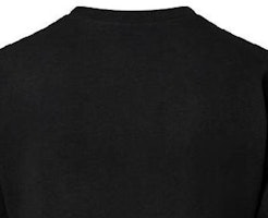 (W) LOUIS VUITTON SS24 Kaos Logo Print Lengan Pendek Crewneck Warna Hitam 1AFDV7 1