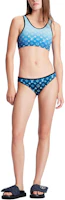 Lookbook (W) LOUIS VUITTON SS24 Bikini Top Monogram Biru Baju Renang 1AAX7M