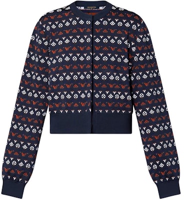 (W) Cárdigan Cuello Redondo Tejido Azul con Logo Grabado LOUIS VUITTON SS24 Mujer. 1AFOVU Buy (W) Cárdigan Cuello Redondo Tejido Azul con Logo Grabado LOUIS VUITTON SS24 Mujer. 1AFOVU
