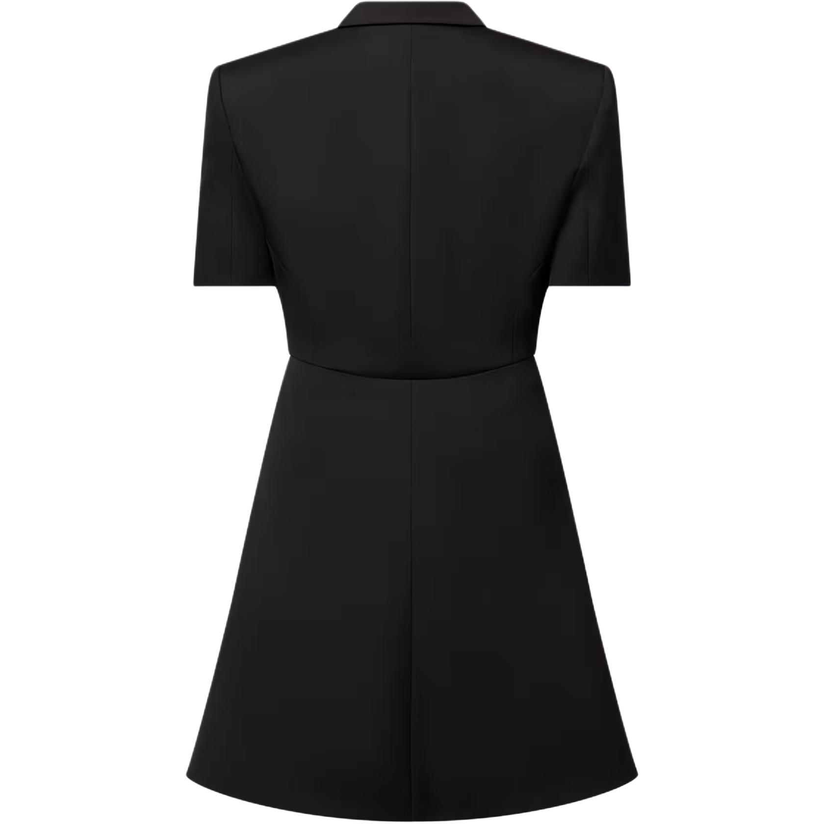 (Women) LOUIS VUITTON SS25  Double-Breasted Wrap A-Line Short Sleeve Dress. 1AHZY6 圖 3