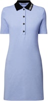 (Women) LOUIS VUITTON SS25 Polo Button Short Sleeve Dress Colorblock Design 1AIAM6 (Women) LOUIS VUITTON SS25 Polo Button Short Sleeve Dress Colorblock Design 1AIAM6
