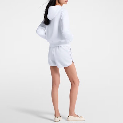 (Women) LOUIS VUITTON SS25 Ribbed Hem Hoodie. 1AIAS0 Details for (Women) LOUIS VUITTON SS25 Ribbed Hem Hoodie. 1AIAS0