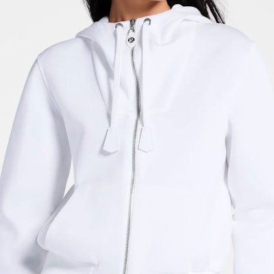 (Women) LOUIS VUITTON SS25 Ribbed Hem Hoodie. 1AIAS0 Sizing (Women) LOUIS VUITTON SS25 Ribbed Hem Hoodie. 1AIAS0