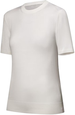 (Women) LOUIS VUITTON SS25 Tag Detail Knit Short Sleeve Sweater 1AIA50 Shop (Women) LOUIS VUITTON SS25 Tag Detail Knit Short Sleeve Sweater 1AIA50