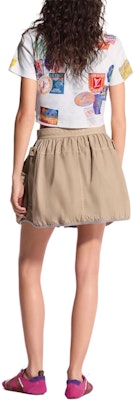 (W) 路易威登 SS25 白色链条饰边花卉镂空上衣 1AHITK Details for (W) 路易威登 SS25 白色链条饰边花卉镂空上衣 1AHITK