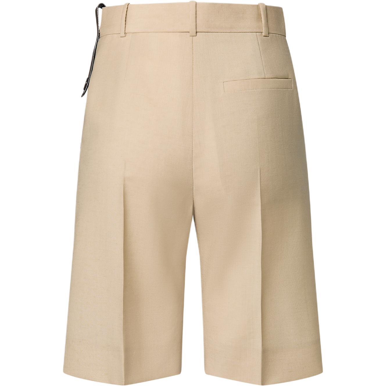 (Women) LOUIS VUITTON SS25  Wool Mohair Bermuda Casual Shorts 1AIACF 圖 3