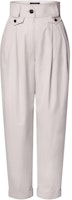 (Women) LOUIS VUITTON SS25 Beige Wide-Leg Turn-Up Casual Pants 1AIBEC (Women) LOUIS VUITTON SS25 Beige Wide-Leg Turn-Up Casual Pants 1AIBEC