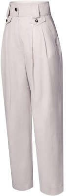 (W) LOUIS VUITTON SS25 Pantalones Casuales Beige Anchos con Dobladillo 1AIBEC Shop (W) LOUIS VUITTON SS25 Pantalones Casuales Beige Anchos con Dobladillo 1AIBEC