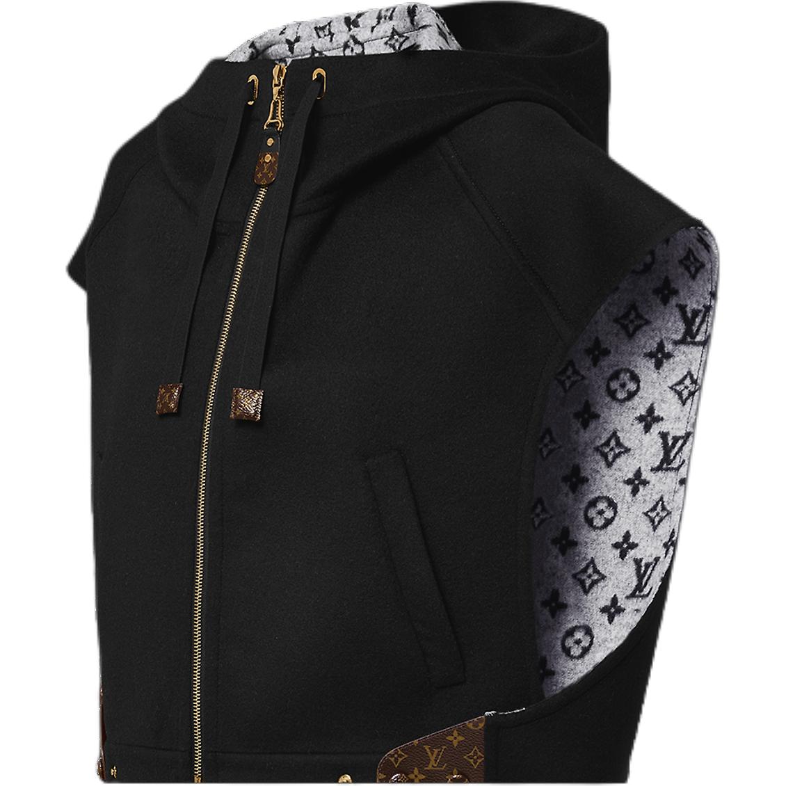 (Women) Louis Vuitton SS25 Black & White Reversible Zipped Jacket 1AG812 圖 7