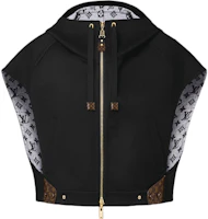 (Women) LOUIS VUITTON SS25 Black White Reversible Zip-Up Jacket 1AG811 (Women) LOUIS VUITTON SS25 Black White Reversible Zip-Up Jacket 1AG811