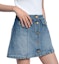 Lookbook (Women) Louis Vuitton SS25 Blue Denim Mini Skirt with Button Details 1AGOTO