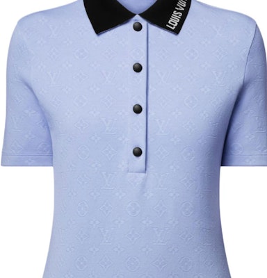 (Women) Louis Vuitton SS25 Contrast Polo Short Sleeve Dress 1AIAM8 Cheap (Women) Louis Vuitton SS25 Contrast Polo Short Sleeve Dress 1AIAM8