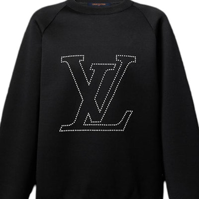 (Women) Louis Vuitton SS25 Cruise Black Printed Long-Sleeve Sweatshirt 1AGRGB Shop (Women) Louis Vuitton SS25 Cruise Black Printed Long-Sleeve Sweatshirt 1AGRGB