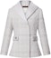 Order (Women) LOUIS VUITTON SS25 Cruise White Belted Trench Wool Jacket 1AGOL4