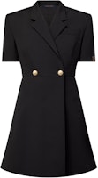 (Women) Louis Vuitton SS25 Double-Breasted Wrap A-Line Short Sleeve Dress 1AHZY7 (Women) Louis Vuitton SS25 Double-Breasted Wrap A-Line Short Sleeve Dress 1AHZY7