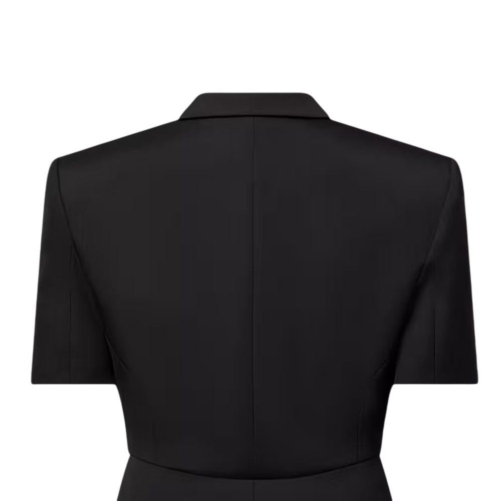 Cheap (W) Louis Vuitton SS25 雙排扣A字短袖連衣裙 1AHZY9