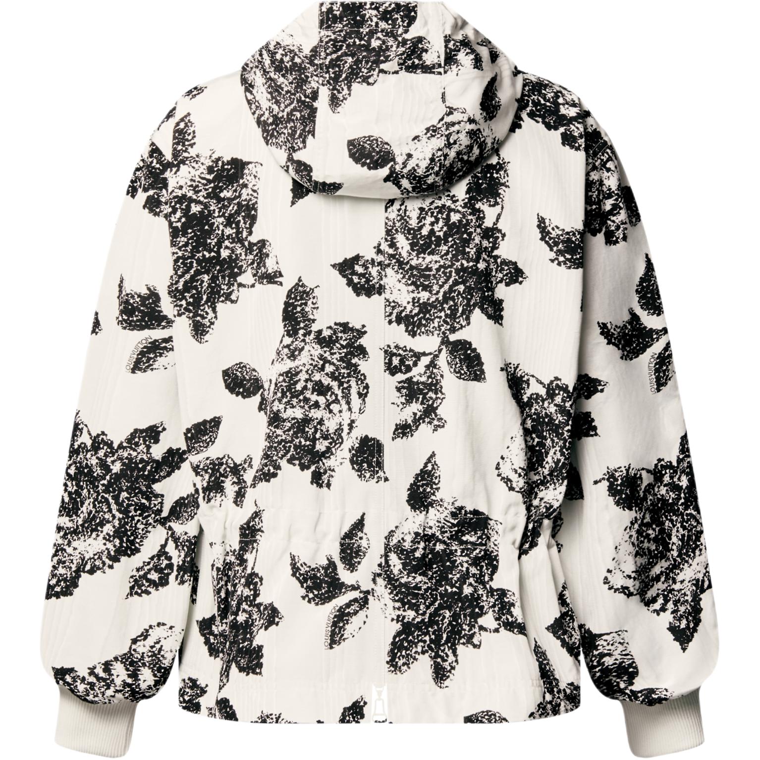 (Women) LOUIS VUITTON SS25 Floral Pattern Hooded Parka Jacket 1AHZV5 圖 3