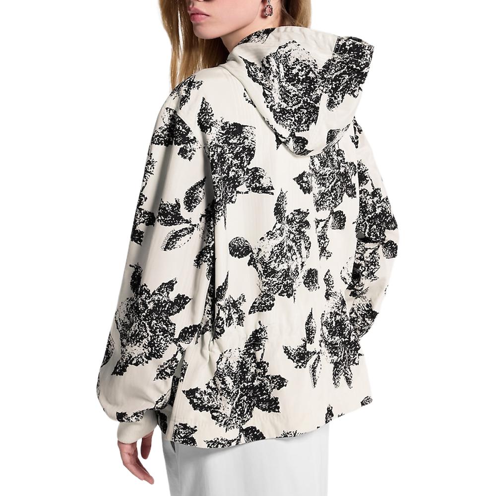 (Women) LOUIS VUITTON SS25 Floral Pattern Hooded Parka Jacket 1AHZV5 圖 6