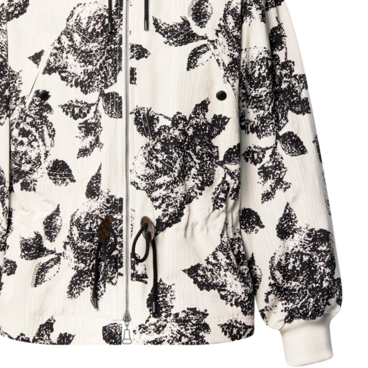 (Women) LOUIS VUITTON SS25 Floral Pattern Hooded Parka Jacket . 1AHZV3 圖 7