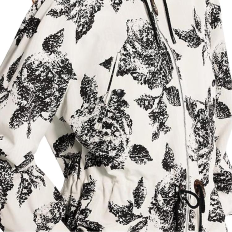 (Women) LOUIS VUITTON SS25 Floral Pattern Hooded Parka Jacket . 1AHZV3 圖 8