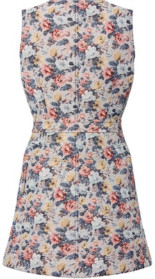 (Women) Louis Vuitton SS25 Floral Print Sleeveless A-Line Dress Multi-Color 1AGPKS Lookbook (Women) Louis Vuitton SS25 Floral Print Sleeveless A-Line Dress Multi-Color 1AGPKS