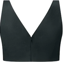 Lookbook (Women) LOUIS VUITTON SS25 Gabardine V-Neck Slim Cropped Vest 1AI821