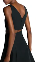 Sizing (Women) LOUIS VUITTON SS25 Gabardine V-Neck Slim Cropped Vest 1AI821