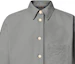 Lookbook (Women) LOUIS VUITTON SS25 Grey Denim Long Sleeve Cropped Shirt with Logo for Women 1AHHTH