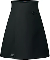 (Women) LOUIS VUITTON SS25 High-Waisted Gabardine Mini A-Line Skirt Women 1AHZRM (Women) LOUIS VUITTON SS25 High-Waisted Gabardine Mini A-Line Skirt Women 1AHZRM