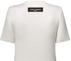 Purchase (Women) LOUIS VUITTON SS25 Knitted Short Sleeve Sweater with Tag Details 1AIA51