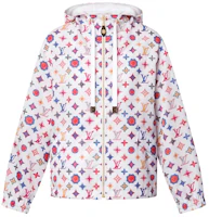 (Women) Louis Vuitton SS25 Logo Red Hoodie Long Sleeve Jacket for Women 1AGSLI (Women) Louis Vuitton SS25 Logo Red Hoodie Long Sleeve Jacket for Women 1AGSLI