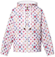Order (Women) Louis Vuitton SS25 Logo Red Hoodie Long Sleeve Jacket for Women 1AGSLI